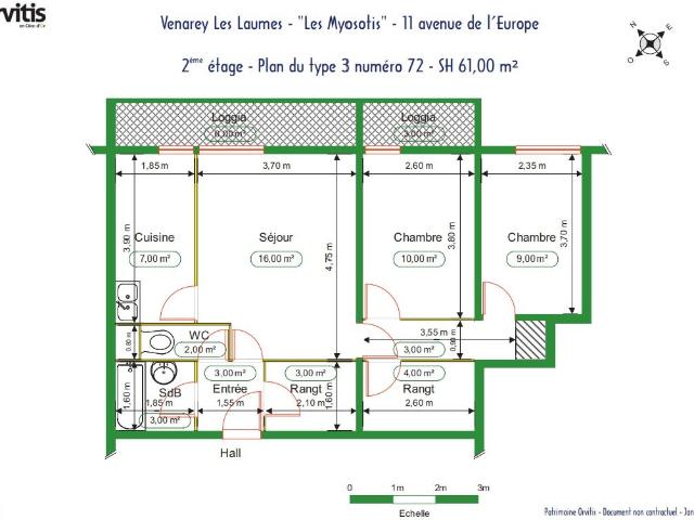 Location Appartement Avenue de l'Europe, Venarey les Laumes