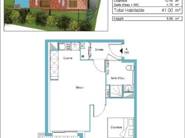 Location Appartement Avenue de Noès, Pessac