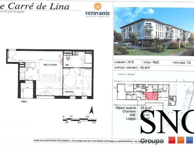 Location Appartement Avenue du Périgord, Yvrac