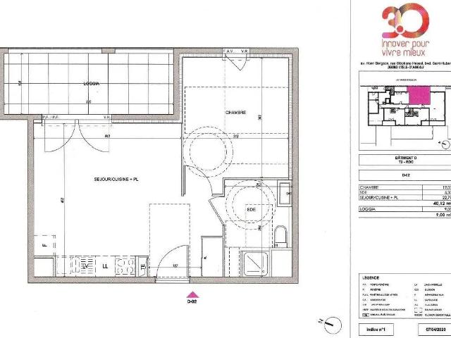 Location Appartement Avenue Henri Bergson, L'Isle d'Abeau