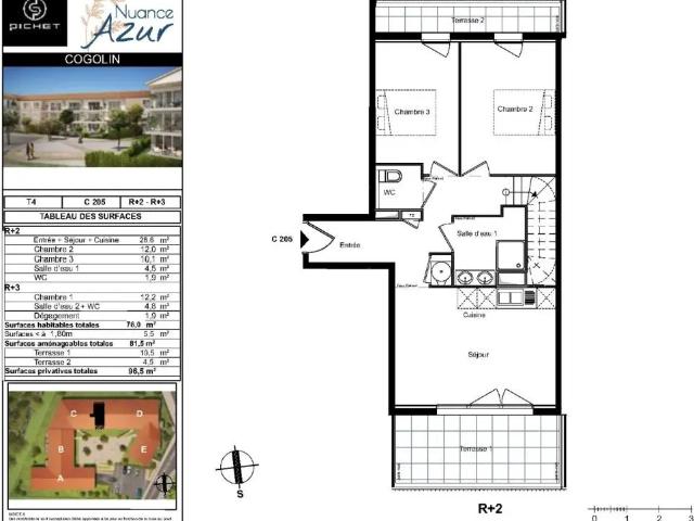 Location Appartement Avenue Louis Aragon, Cogolin