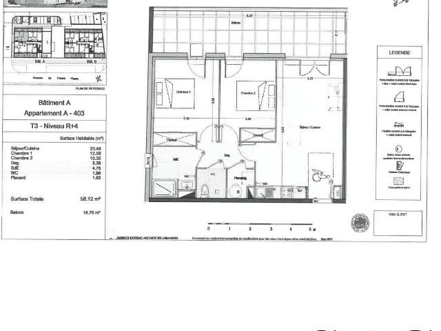 Location Appartement Avenue Saint Jean Paul II, Perpignan