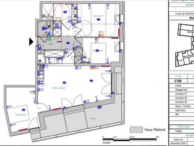 location appartement avrille 4 pièces 76 m2 maine et loire 49240 1077 € / mois