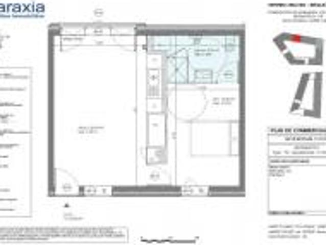 location appartement begles 2 pièces 42 m2 gironde 33130 669 € / mois