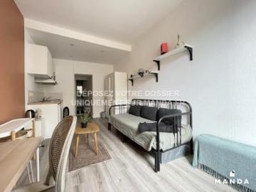 location appartement bordeaux 1 pièce 20 m2 gironde 33000 630 € / mois