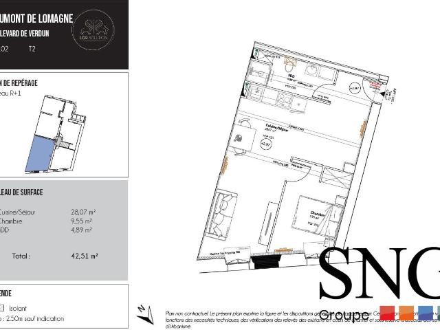Location Appartement Boulevard de Verdun, Beaumont de Lomagne