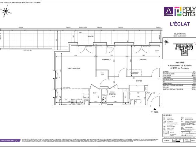 Location Appartement Boulevard Jean Moulin, Élancourt