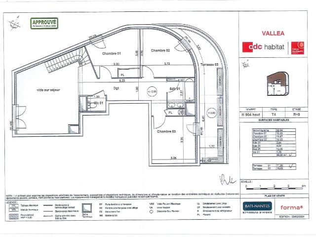 Location Appartement Boulevard Mendès France, Orvault