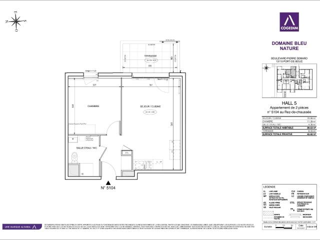 Location Appartement Boulevard Pierre Semard, Port de Bouc