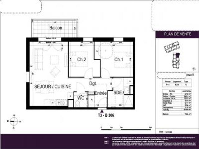 location appartement chaingy la chapelle saint mesmin 3 pièces 62 m2 loiret 45380 920 € / mois