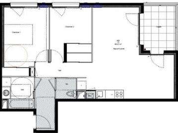 location appartement chambery 3 pièces 66 m2 savoie 73000 846 € / mois