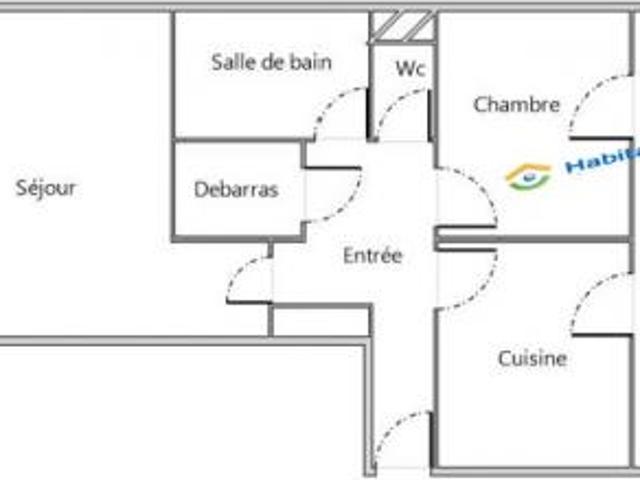 location appartement champagney 2 pièces 51 m2 haute saone 70290 391 € / mois