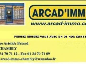 location appartement champagne sur oise 3 pièces 58 m2 val d'oise 95660 870 € / mois