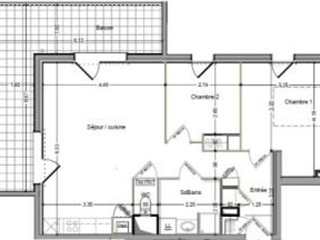 location appartement cluses 3 pièces 59 m2 haute savoie 74300 822 € / mois
