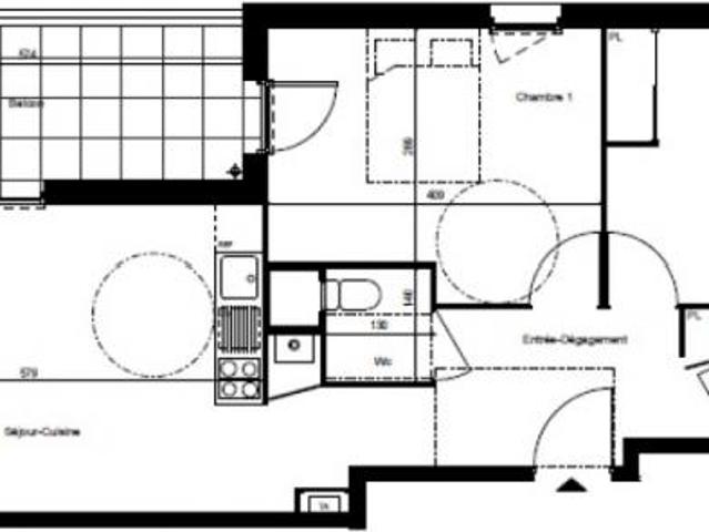 location appartement cluses 3 pièces 62 m2 haute savoie 74300 898 € / mois