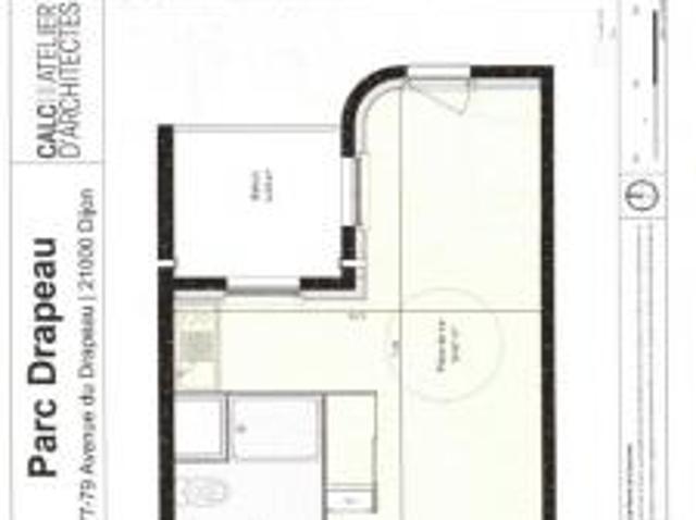 location appartement dijon 1 pièce 24 m2 cote d'or 21000 484 € / mois