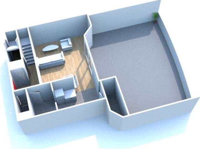 Location appartement duplex 3 pièces à Elbeuf