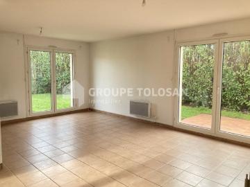 Location appartement en rez de jardin Toulouse Croix daurade, 90m² 4 pièces 915€