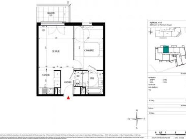 location appartement epinay sur orge 2 pièces 39 m2 essonne 91360 843 € / mois