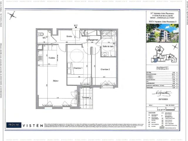 Location Appartement Impasse Jules Rousseau, Joinville le Pont