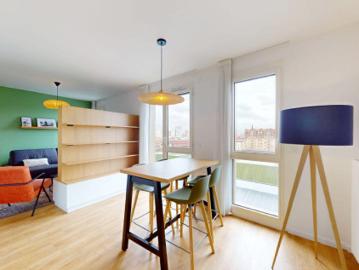 Location T2 à Ivry sur Seine, surface de 53m²
