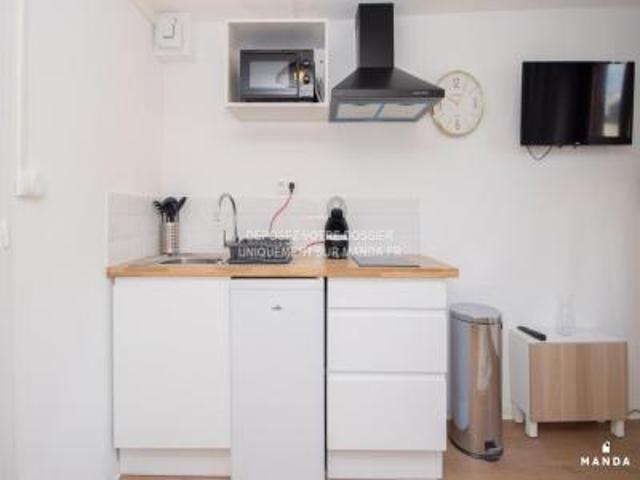 location appartement lezennes 1 pièce 23 m2 nord 59260 537 € / mois