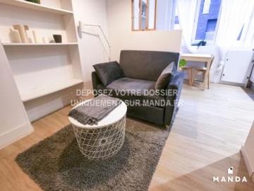 location appartement lille 1 pièce 20 m2 nord 59000 616 € / mois