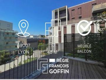 location appartement lyon 7eme arrondissement 2 pièces 48 m2 rhone 69007 1019 € / mois