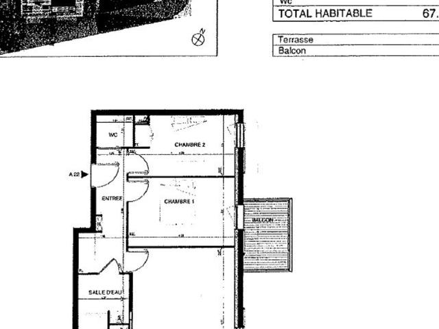 Location appartement, m² T 3 à Bordeaux, 924 €