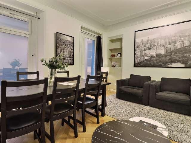 Location Appartement Meublé 3 chambres 120m² Porte Maillot / Palais des Congrès Paris
