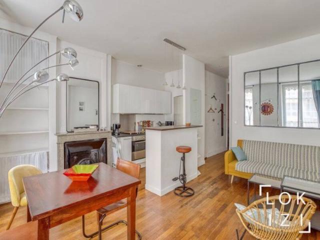 Location appartement meublé 2 pièces 37m² Lyon 6ème arr