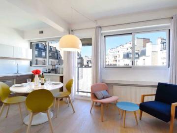 Auteuil Paris, Square Tolstoï - Balcon