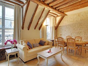 Location Appartement Meublé 2 pièces 48 m² Quartier Latin Saint Germain de Prés Odéon 75006 Paris 106064
