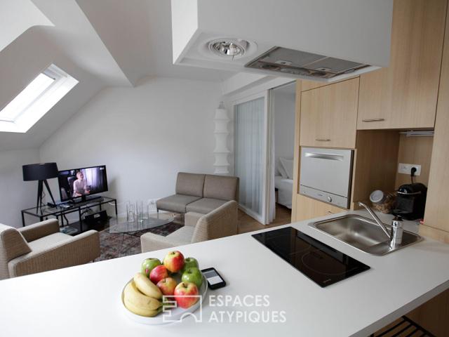 Location Appartement meublé à Nantes, proche place Viarme à NANTES 40 m2 Espaces Atypiques Nantes