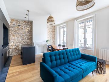 Location Appartement meublé avec cachet à Lyon 55 m2 Espaces Atypiques Lyon