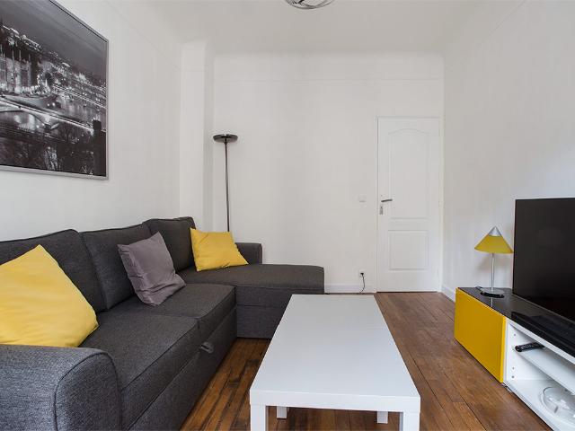 Location appartement meublé de 42 m2 rue Félicien David à Paris