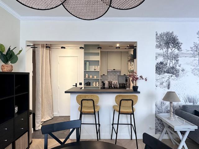 Location appartement meublé de 50 m2 rue du Général Henrion Bertier à Neuilly sur Seine