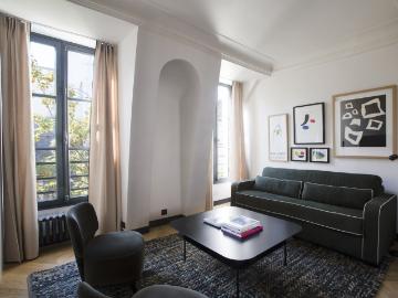 Location appartement meublé de 59 m2 rue Christine à Paris