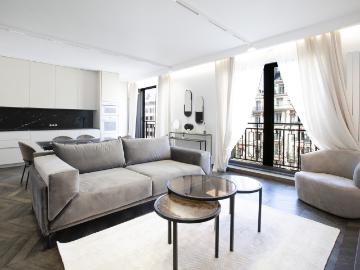 Location appartement meublé de 84 m2 avenue Montaigne à Paris