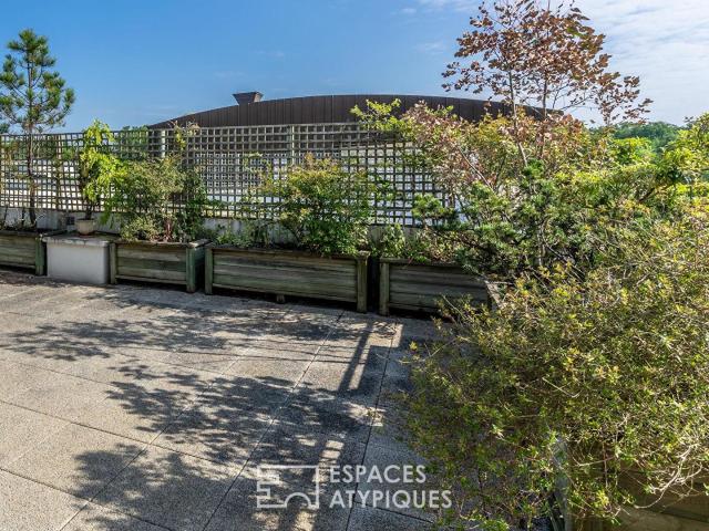 Location Appartement meublé de 98m2 à Carquefou avec superbe terrasse de 100 m² à CARQUEFOU 98 m2 Espaces Atypiques Nantes