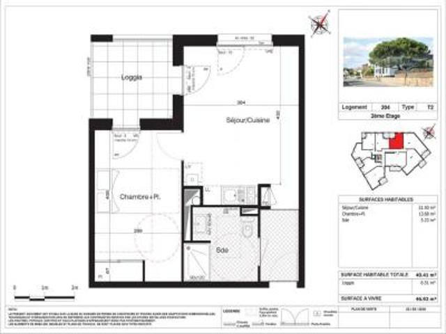 location appartement montagne 2 pièces 40 m2 loire atlantique 44620 527 € / mois
