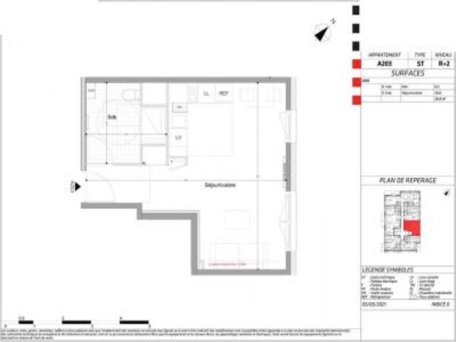 location appartement montigny les metz 1 pièce 32 m2 moselle 57158 475 € / mois