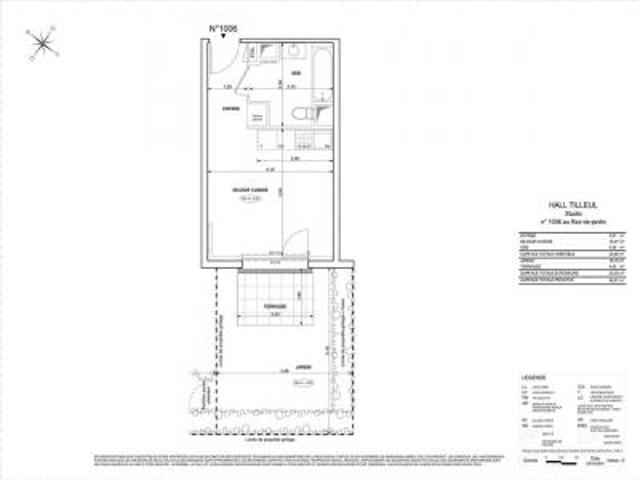 location appartement mulhouse 1 pièce 25 m2 haut rhin 68200 420 € / mois