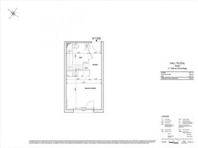 location appartement mulhouse 1 pièce 23 m2 haut rhin 68200 400 € / mois