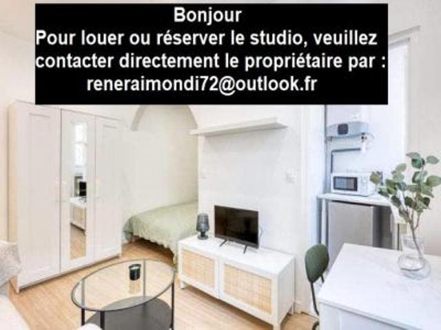 location appartement nanterre 1 pièce 24 m2 hauts de seine 92000 600 € / mois