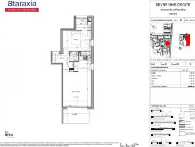 location appartement nantes 2 pièces 49 m2 loire atlantique 44200 607 € / mois