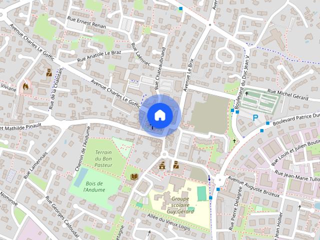 Location appartement Pace: 386 € AJP Immobilier Pacé