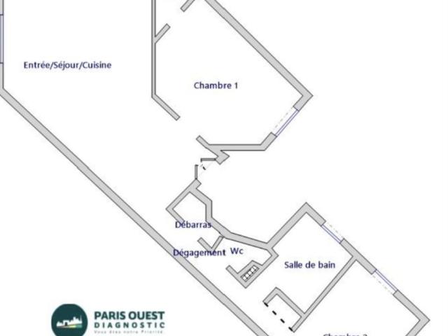 LOCATION APPARTEMENT PARIS 75009 3 PIECES 2 CHAMBRES
