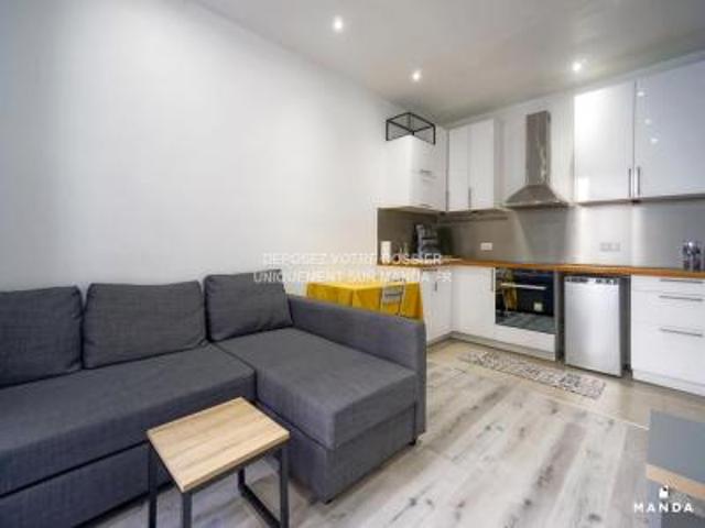 location appartement paris 18eme arrondissement 1 pièce 21 m2 paris 75018 825 € / mois