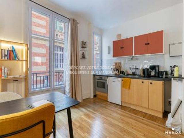 location appartement paris 18eme arrondissement 2 pièces 30 m2 paris 75018 1253 € / mois
